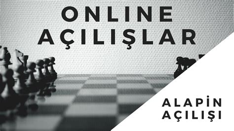 online satranç açılışları